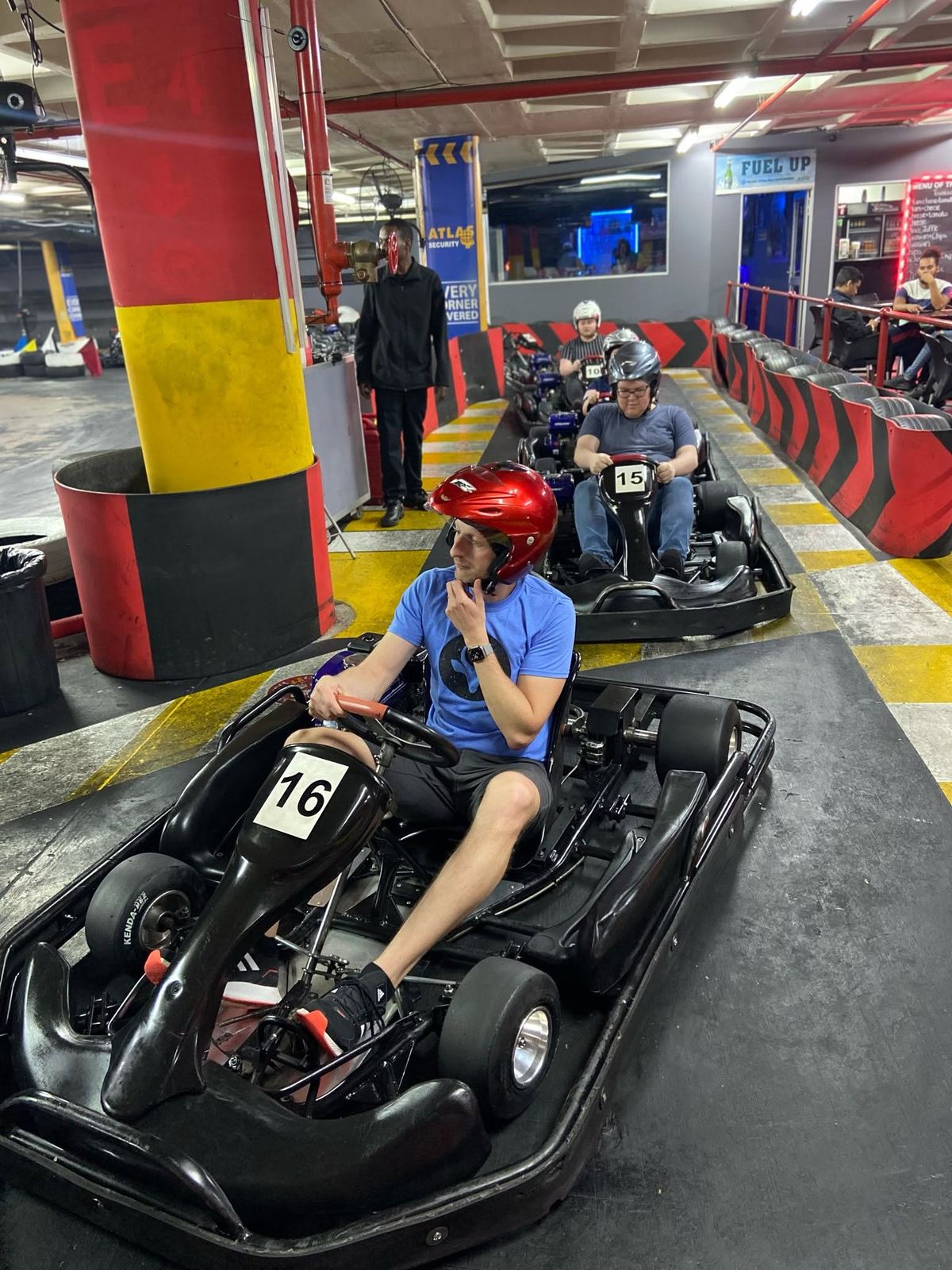 COMPRSA team go-karting