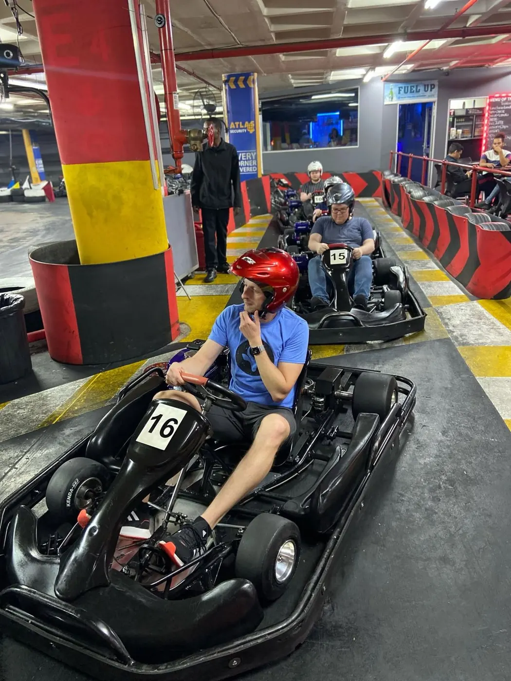COMPRSA team go-karting