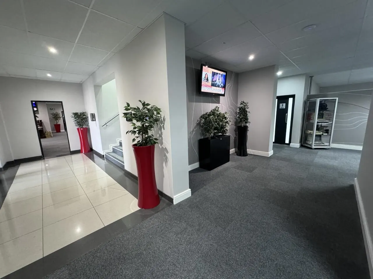 Office corridor