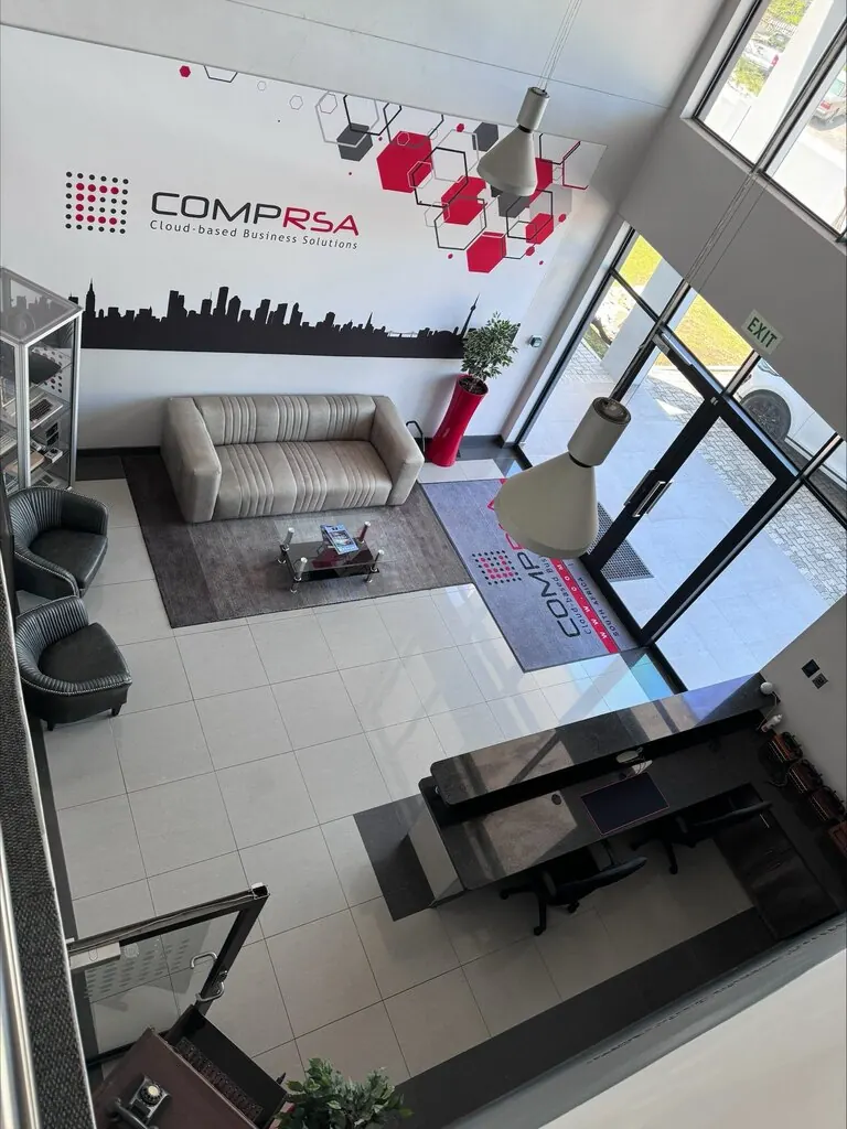 Office entrance