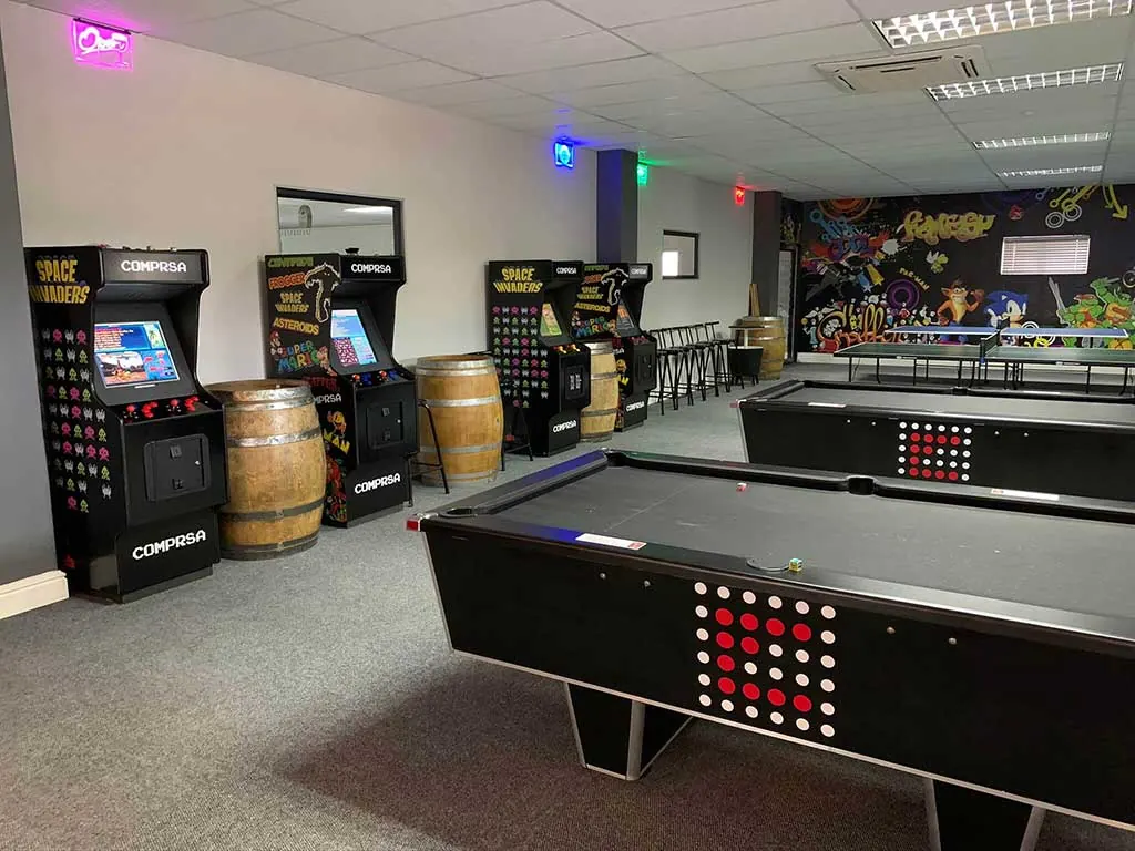 Staff relaxation area