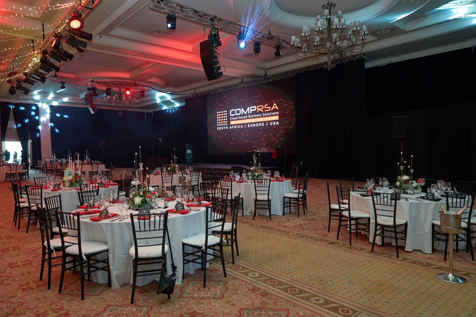 Year-end ballroom ready for guests